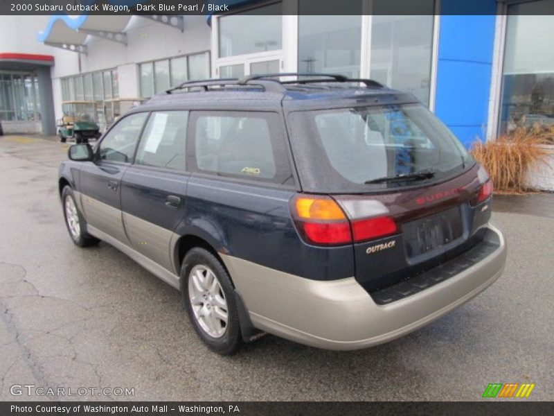 Dark Blue Pearl / Black 2000 Subaru Outback Wagon