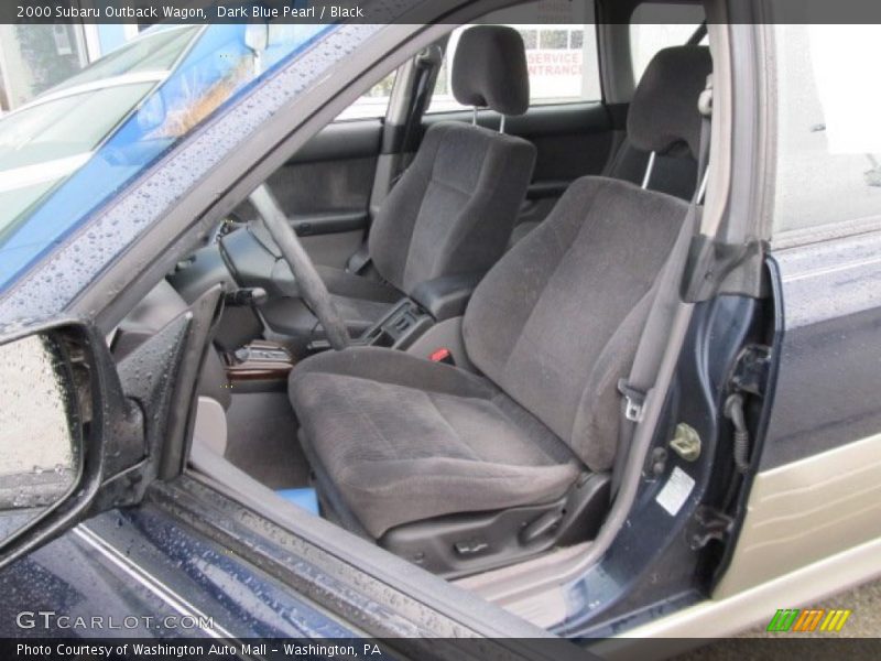 Dark Blue Pearl / Black 2000 Subaru Outback Wagon