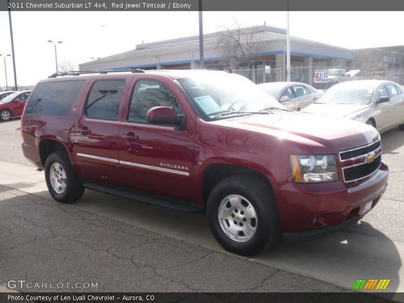 Red Jewel Tintcoat / Ebony 2011 Chevrolet Suburban LT 4x4