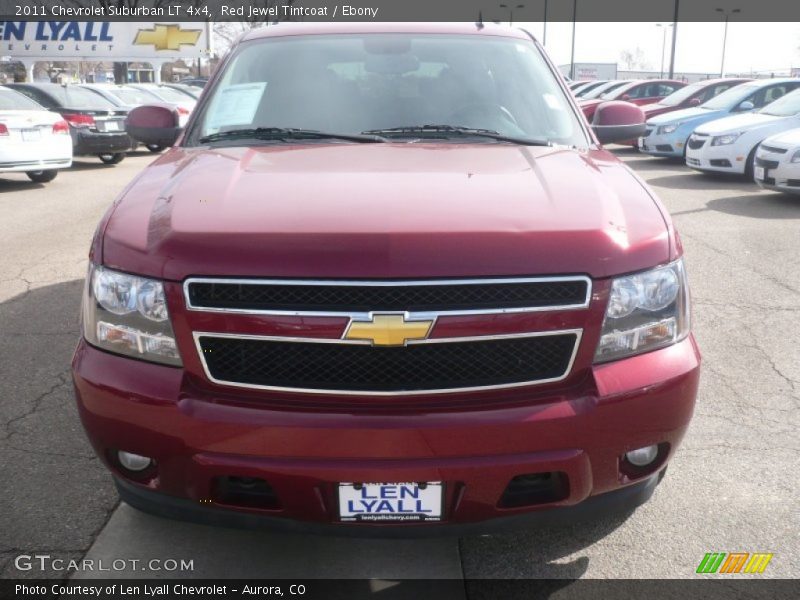 Red Jewel Tintcoat / Ebony 2011 Chevrolet Suburban LT 4x4
