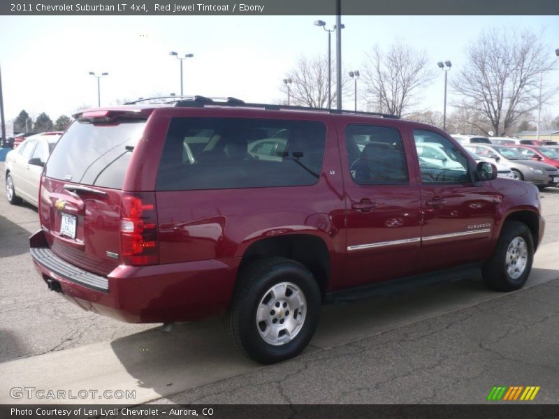 Red Jewel Tintcoat / Ebony 2011 Chevrolet Suburban LT 4x4