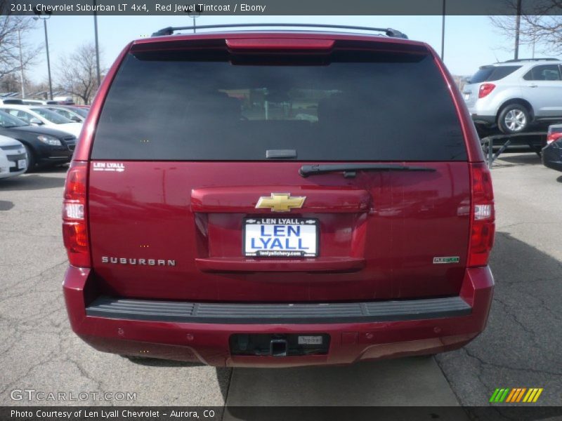 Red Jewel Tintcoat / Ebony 2011 Chevrolet Suburban LT 4x4