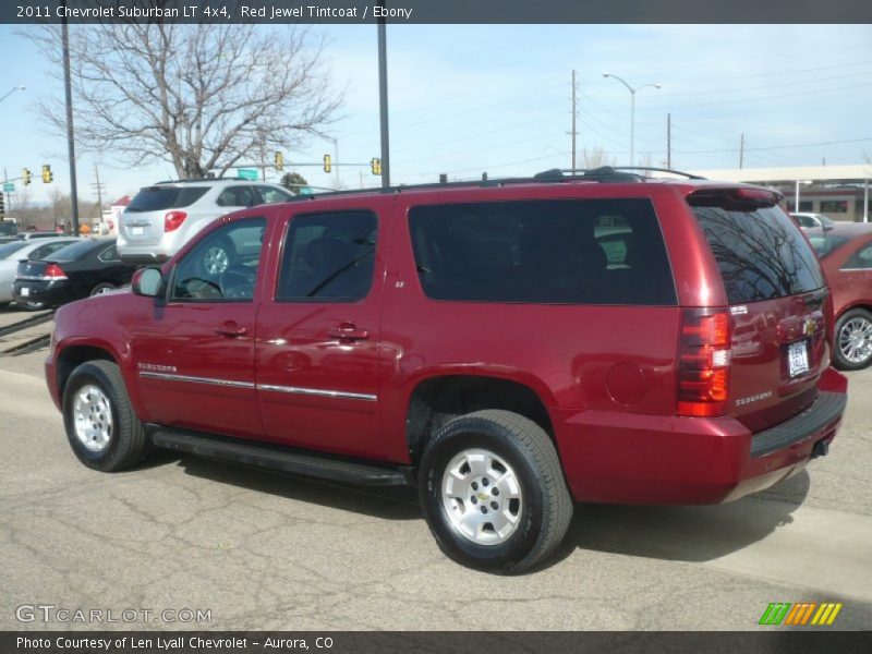 Red Jewel Tintcoat / Ebony 2011 Chevrolet Suburban LT 4x4