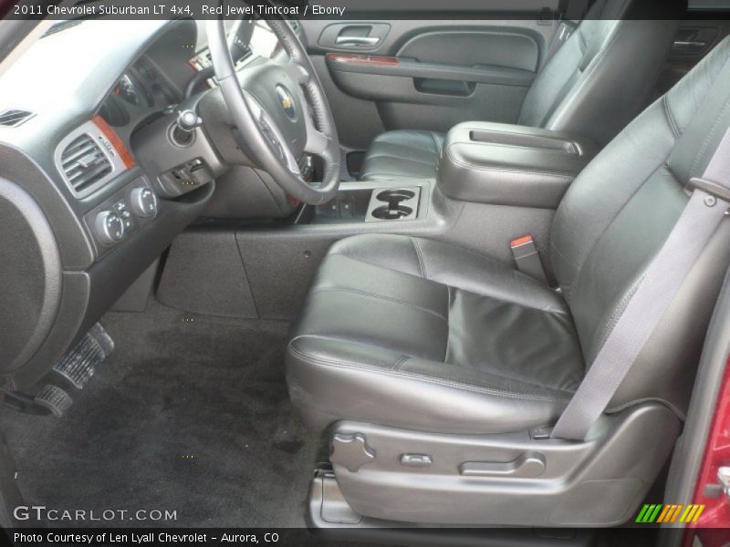 Red Jewel Tintcoat / Ebony 2011 Chevrolet Suburban LT 4x4