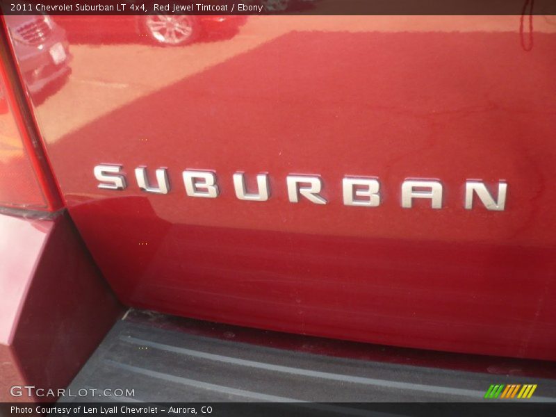 Red Jewel Tintcoat / Ebony 2011 Chevrolet Suburban LT 4x4