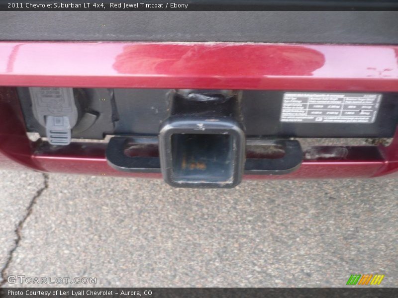 Red Jewel Tintcoat / Ebony 2011 Chevrolet Suburban LT 4x4