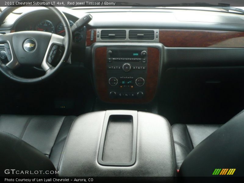 Red Jewel Tintcoat / Ebony 2011 Chevrolet Suburban LT 4x4