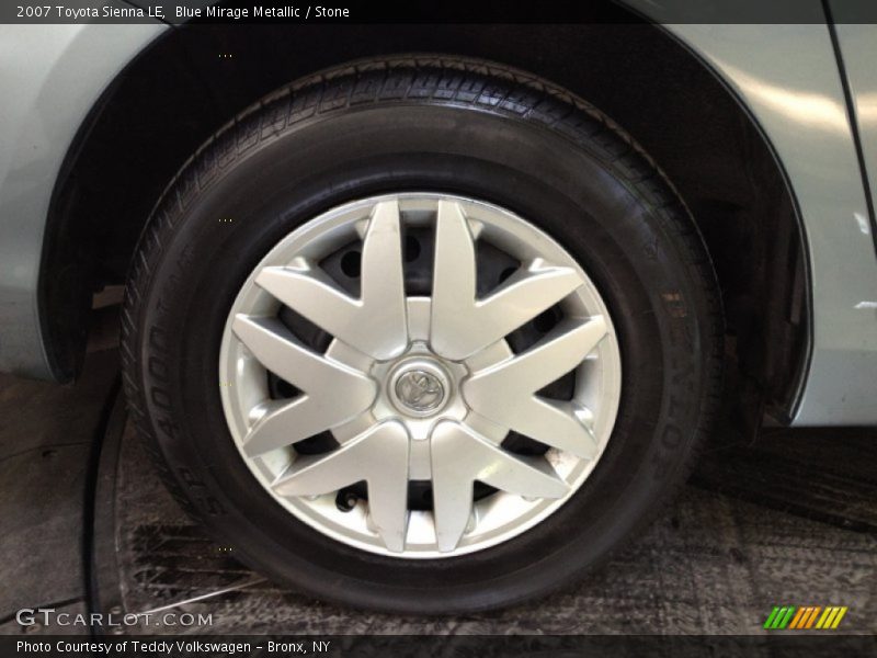 Blue Mirage Metallic / Stone 2007 Toyota Sienna LE