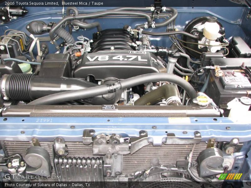 Bluesteel Mica / Taupe 2006 Toyota Sequoia Limited
