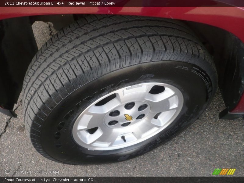 Red Jewel Tintcoat / Ebony 2011 Chevrolet Suburban LT 4x4