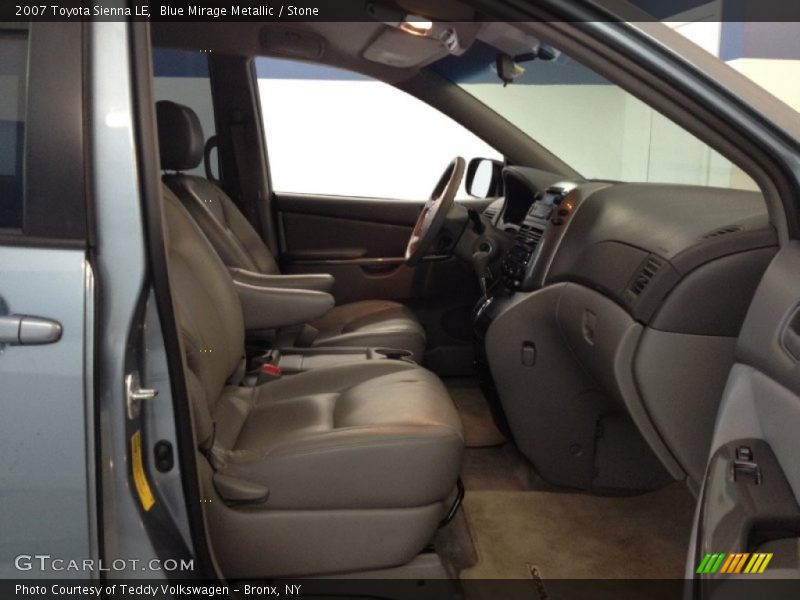Blue Mirage Metallic / Stone 2007 Toyota Sienna LE