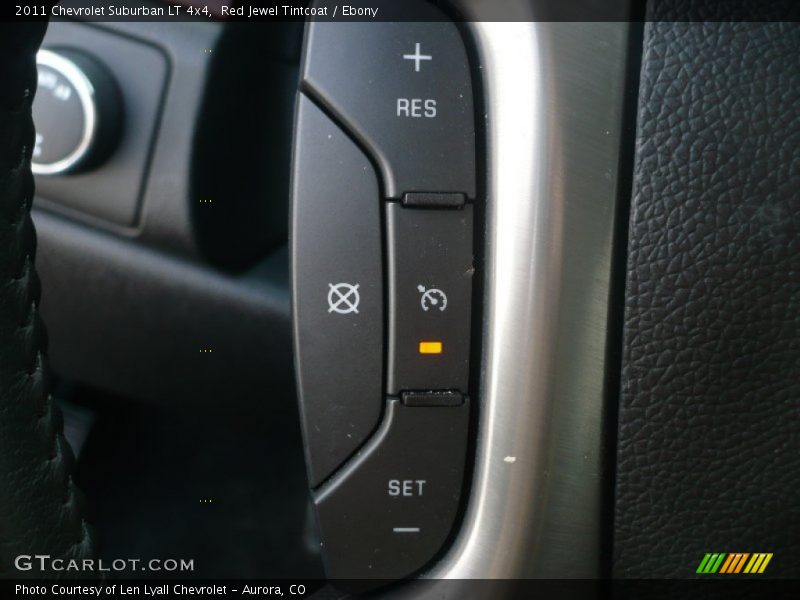 Red Jewel Tintcoat / Ebony 2011 Chevrolet Suburban LT 4x4