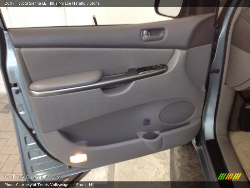 Blue Mirage Metallic / Stone 2007 Toyota Sienna LE