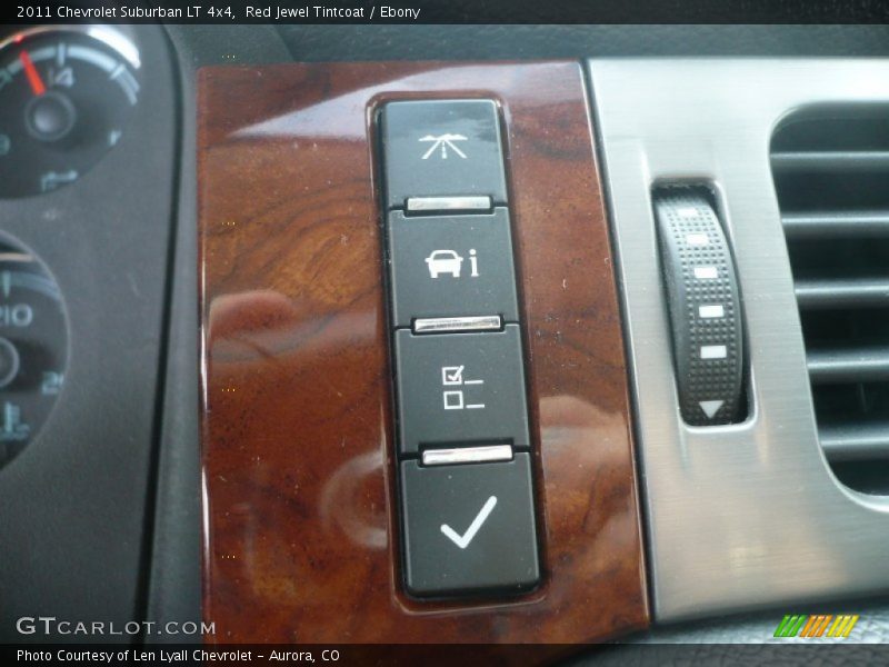Red Jewel Tintcoat / Ebony 2011 Chevrolet Suburban LT 4x4
