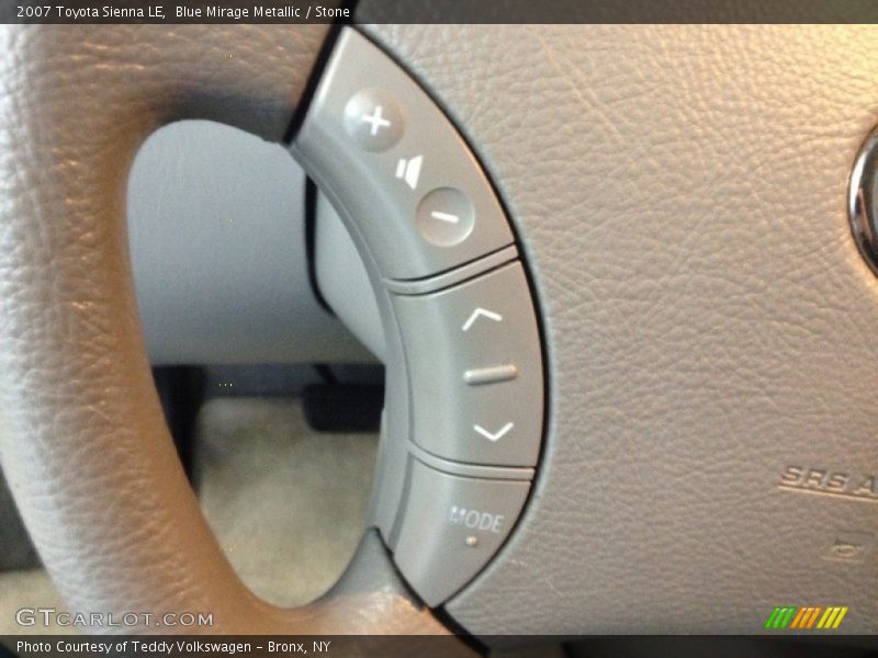 Blue Mirage Metallic / Stone 2007 Toyota Sienna LE
