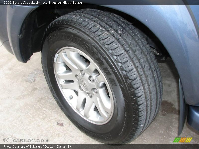 Bluesteel Mica / Taupe 2006 Toyota Sequoia Limited