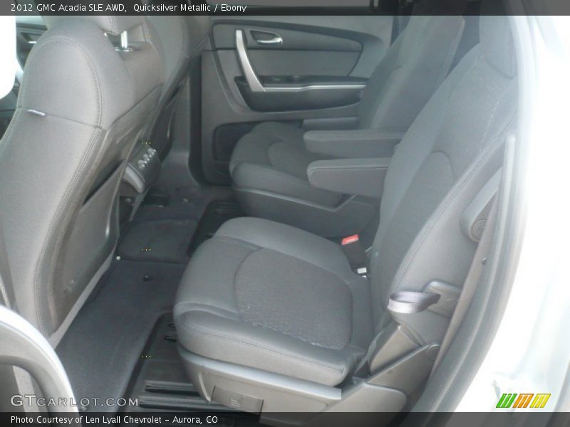 Quicksilver Metallic / Ebony 2012 GMC Acadia SLE AWD