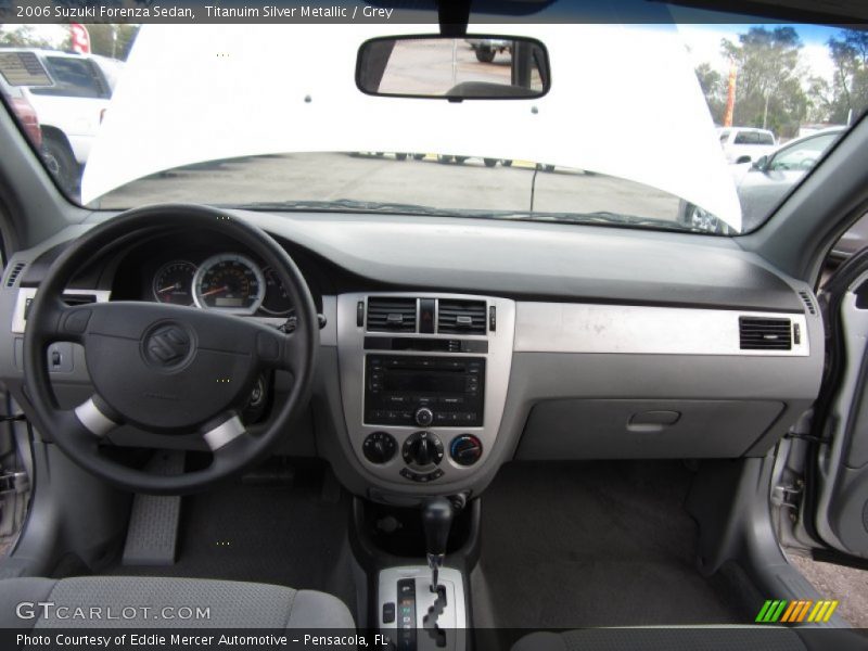 Titanuim Silver Metallic / Grey 2006 Suzuki Forenza Sedan