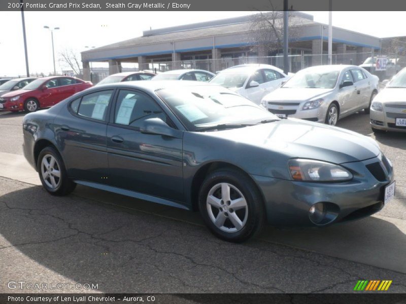 Stealth Gray Metallic / Ebony 2007 Pontiac Grand Prix Sedan