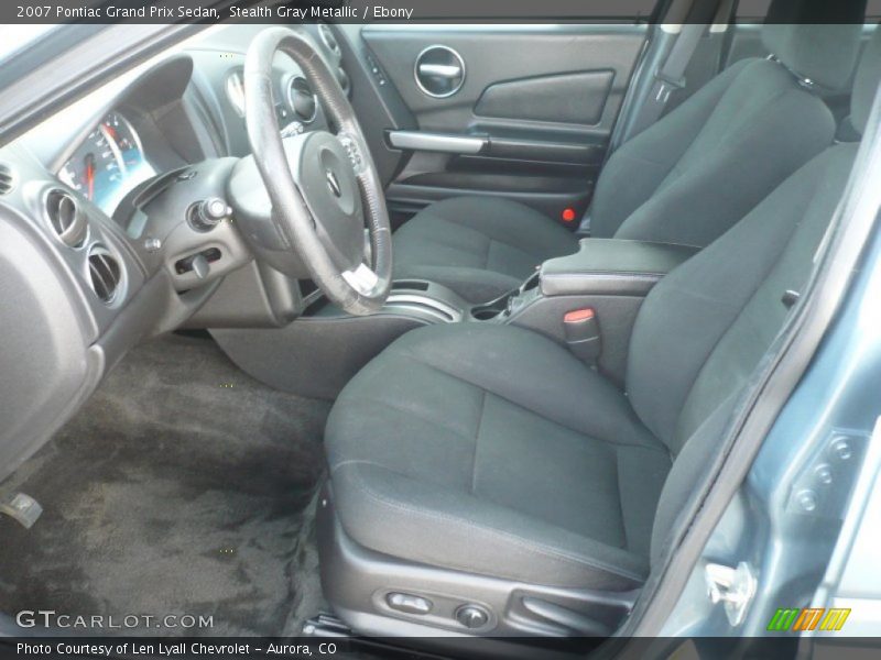 Stealth Gray Metallic / Ebony 2007 Pontiac Grand Prix Sedan