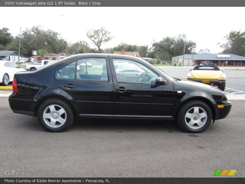 Black / Gray 2000 Volkswagen Jetta GLS 1.8T Sedan