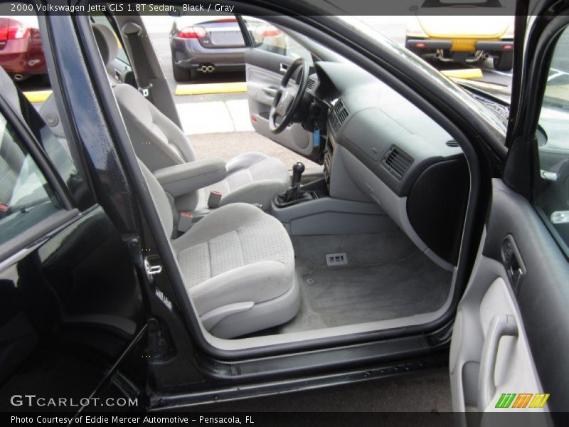 Black / Gray 2000 Volkswagen Jetta GLS 1.8T Sedan