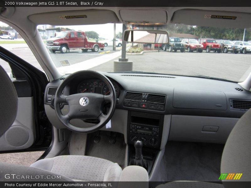 Black / Gray 2000 Volkswagen Jetta GLS 1.8T Sedan
