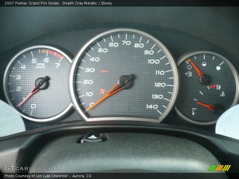 Stealth Gray Metallic / Ebony 2007 Pontiac Grand Prix Sedan