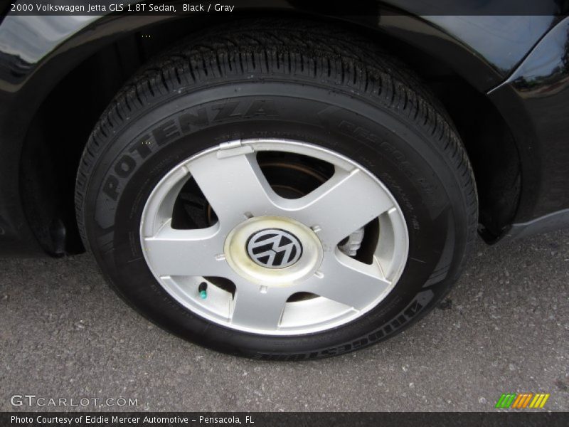 Black / Gray 2000 Volkswagen Jetta GLS 1.8T Sedan