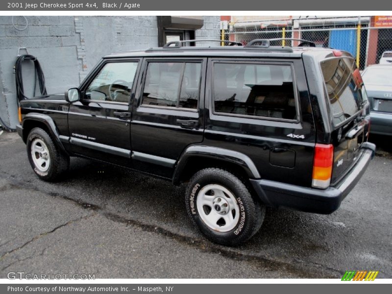 Black / Agate 2001 Jeep Cherokee Sport 4x4