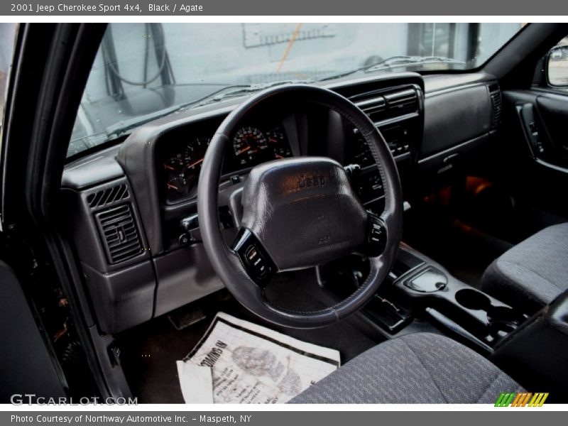 Black / Agate 2001 Jeep Cherokee Sport 4x4