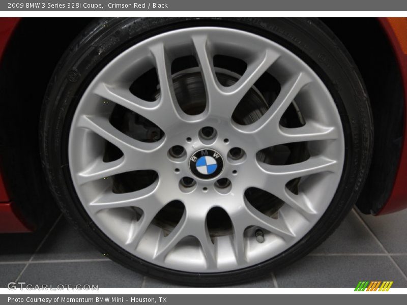 Crimson Red / Black 2009 BMW 3 Series 328i Coupe