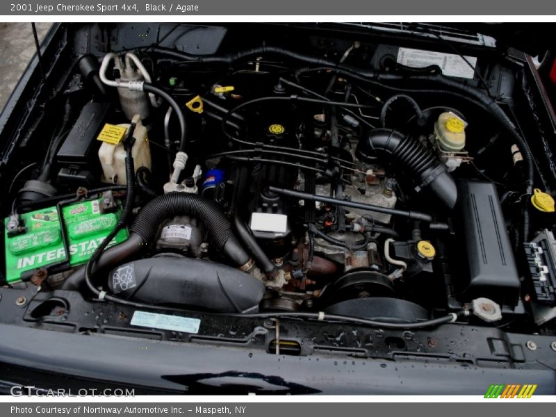 Black / Agate 2001 Jeep Cherokee Sport 4x4