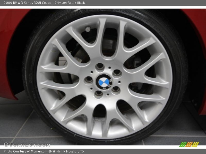 Crimson Red / Black 2009 BMW 3 Series 328i Coupe