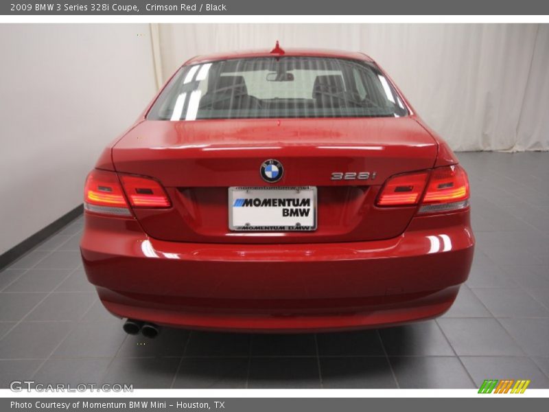 Crimson Red / Black 2009 BMW 3 Series 328i Coupe