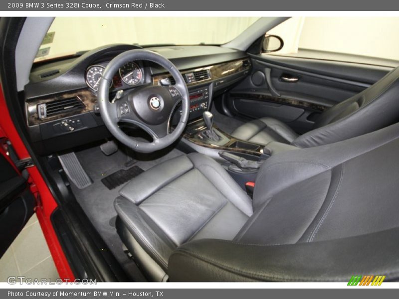 Crimson Red / Black 2009 BMW 3 Series 328i Coupe