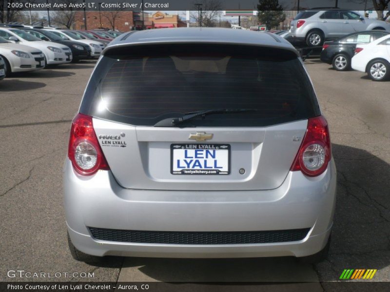 Cosmic Silver / Charcoal 2009 Chevrolet Aveo Aveo5 LT