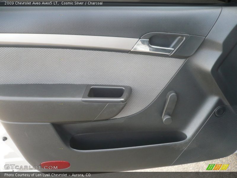 Cosmic Silver / Charcoal 2009 Chevrolet Aveo Aveo5 LT
