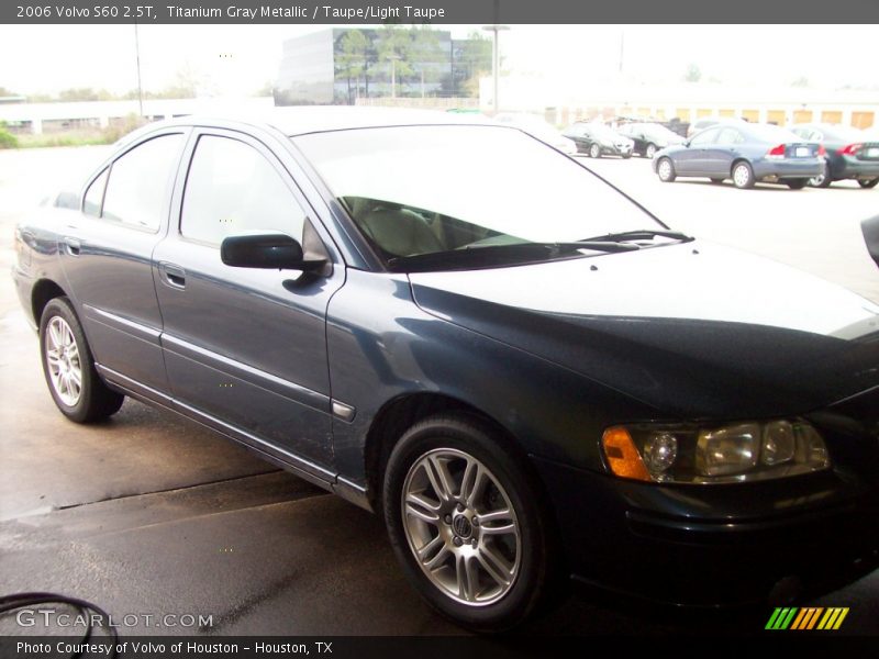 Titanium Gray Metallic / Taupe/Light Taupe 2006 Volvo S60 2.5T