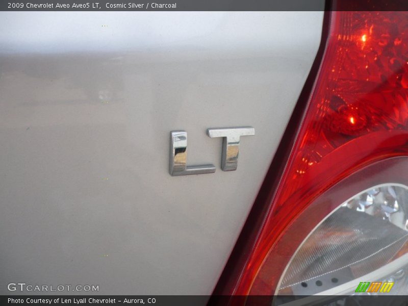 Cosmic Silver / Charcoal 2009 Chevrolet Aveo Aveo5 LT