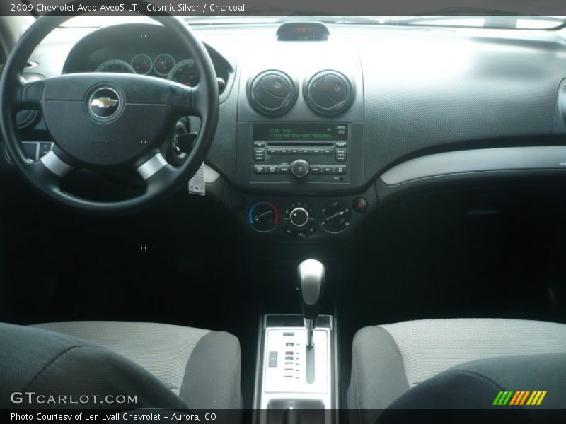 Cosmic Silver / Charcoal 2009 Chevrolet Aveo Aveo5 LT
