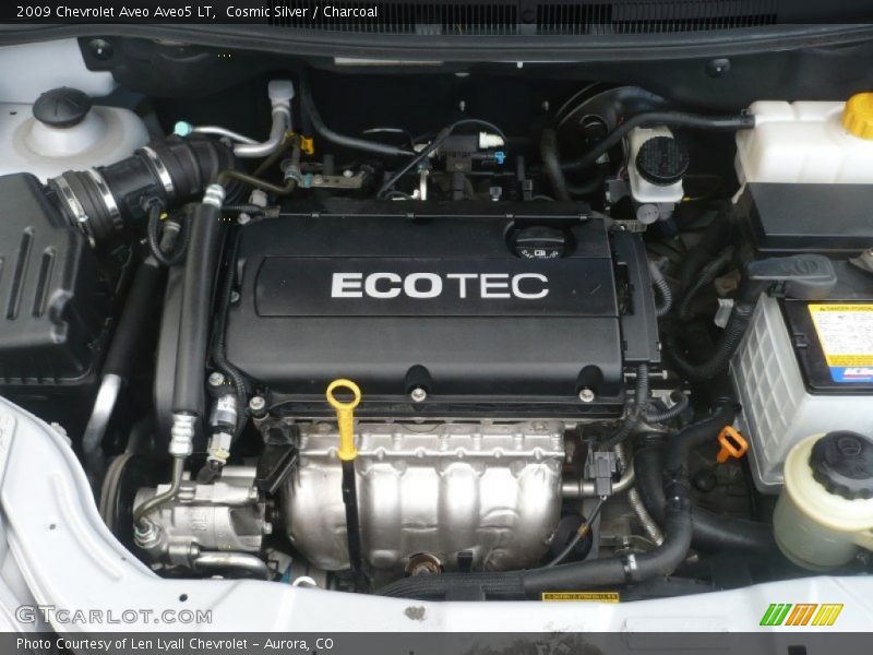 Cosmic Silver / Charcoal 2009 Chevrolet Aveo Aveo5 LT