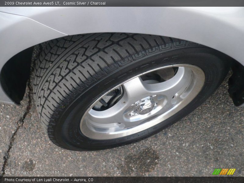 Cosmic Silver / Charcoal 2009 Chevrolet Aveo Aveo5 LT