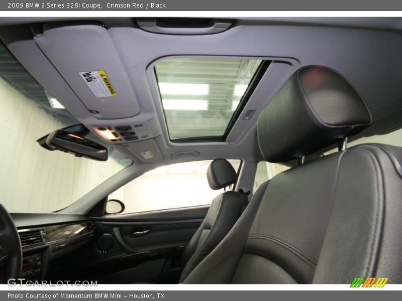 Crimson Red / Black 2009 BMW 3 Series 328i Coupe