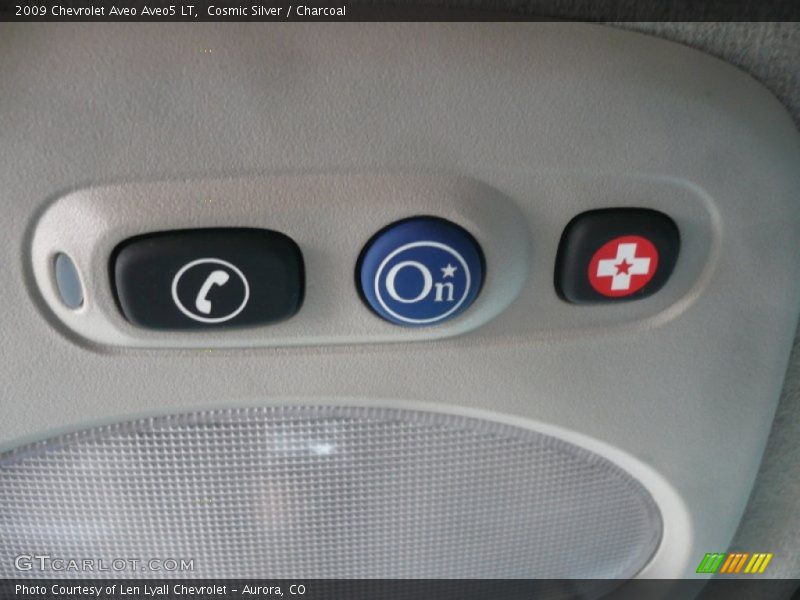 Cosmic Silver / Charcoal 2009 Chevrolet Aveo Aveo5 LT