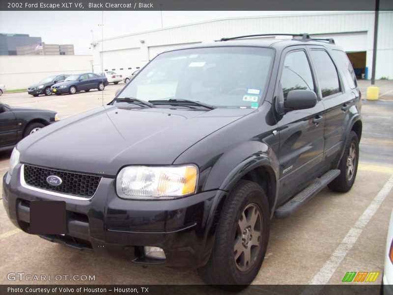Black Clearcoat / Black 2002 Ford Escape XLT V6