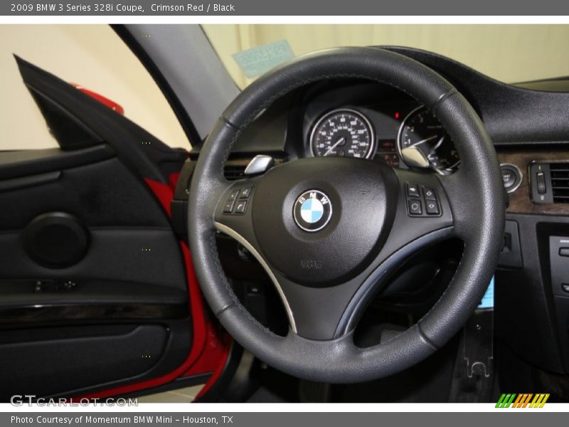 Crimson Red / Black 2009 BMW 3 Series 328i Coupe