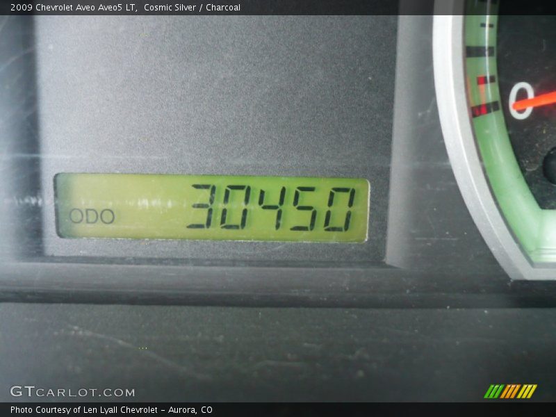 Cosmic Silver / Charcoal 2009 Chevrolet Aveo Aveo5 LT