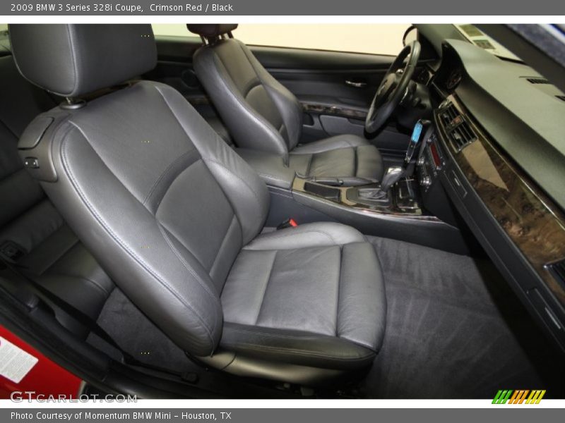 Crimson Red / Black 2009 BMW 3 Series 328i Coupe