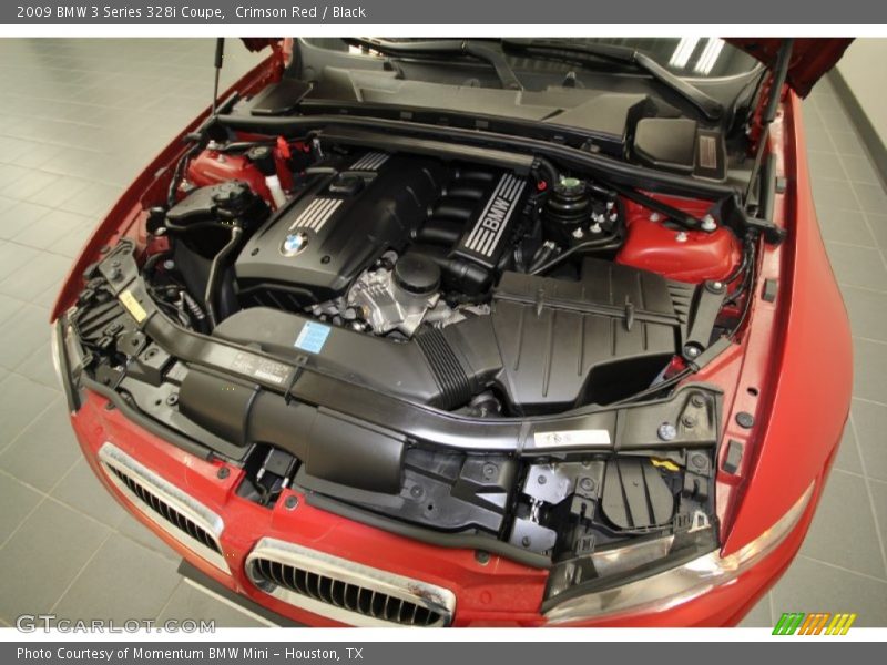 Crimson Red / Black 2009 BMW 3 Series 328i Coupe